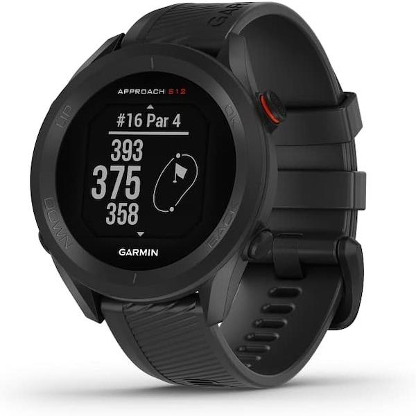 Garmin Approach S12 Golf Watch GPS Activity Monitor Black - Newly Overhauled