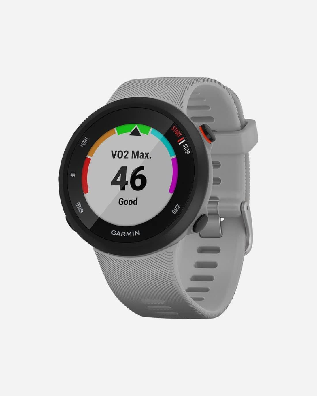 Garmin Forerunner 45 Plus GPS Running Smartwatch Fitness Tracker - Powder Grey