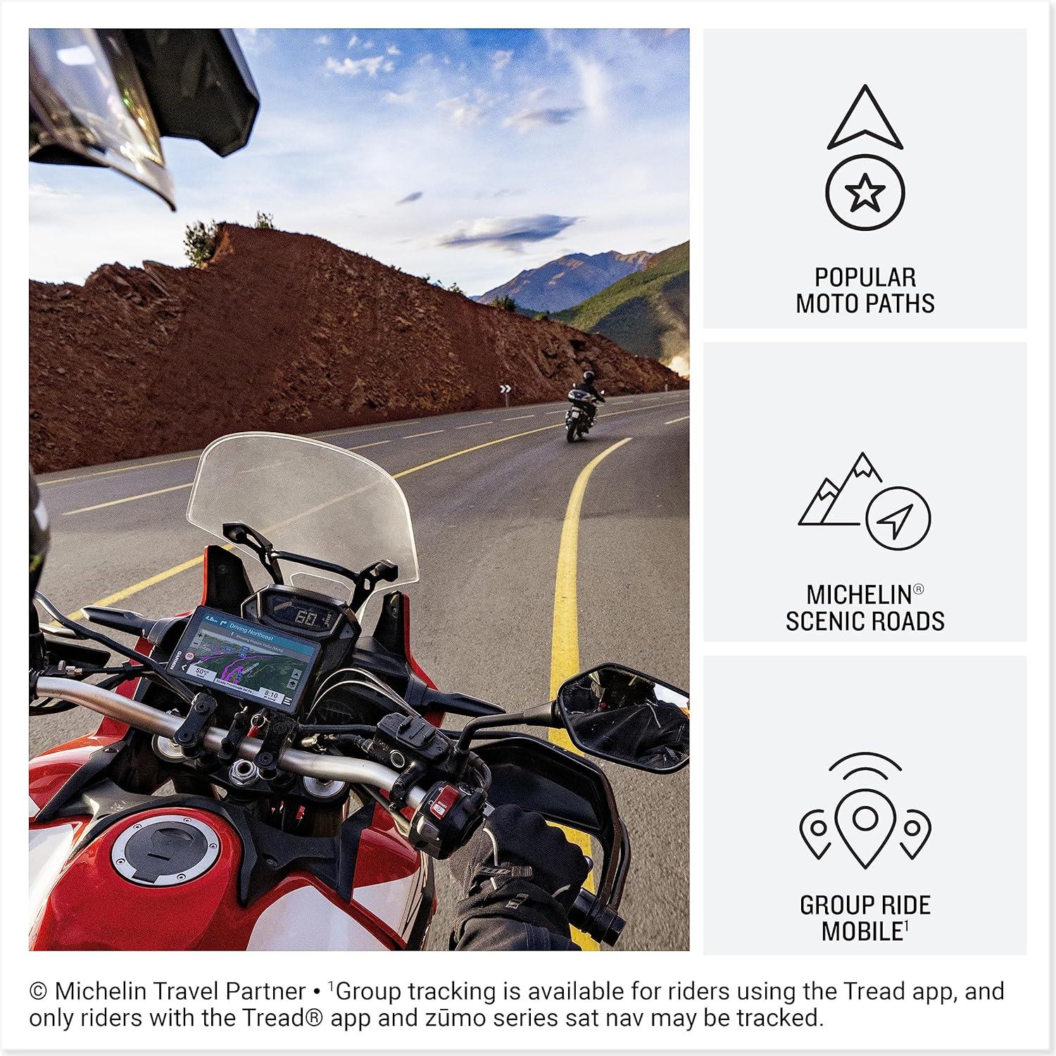 Garmin Zumo XT2 MT-S Motorcycle Sat Nav with UK & Europe Maps and Traffic