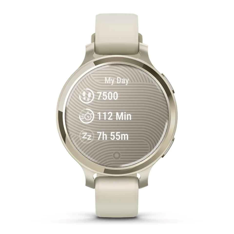 Garmin Lily 2 Active Smartwatch GPS Watch Lunar Gold Activity Monitor