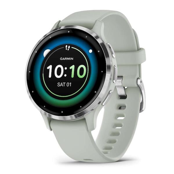 Garmin Venu 3s Music GPS Smartwatch Passivated - Sage Grey Newly Overhauled
