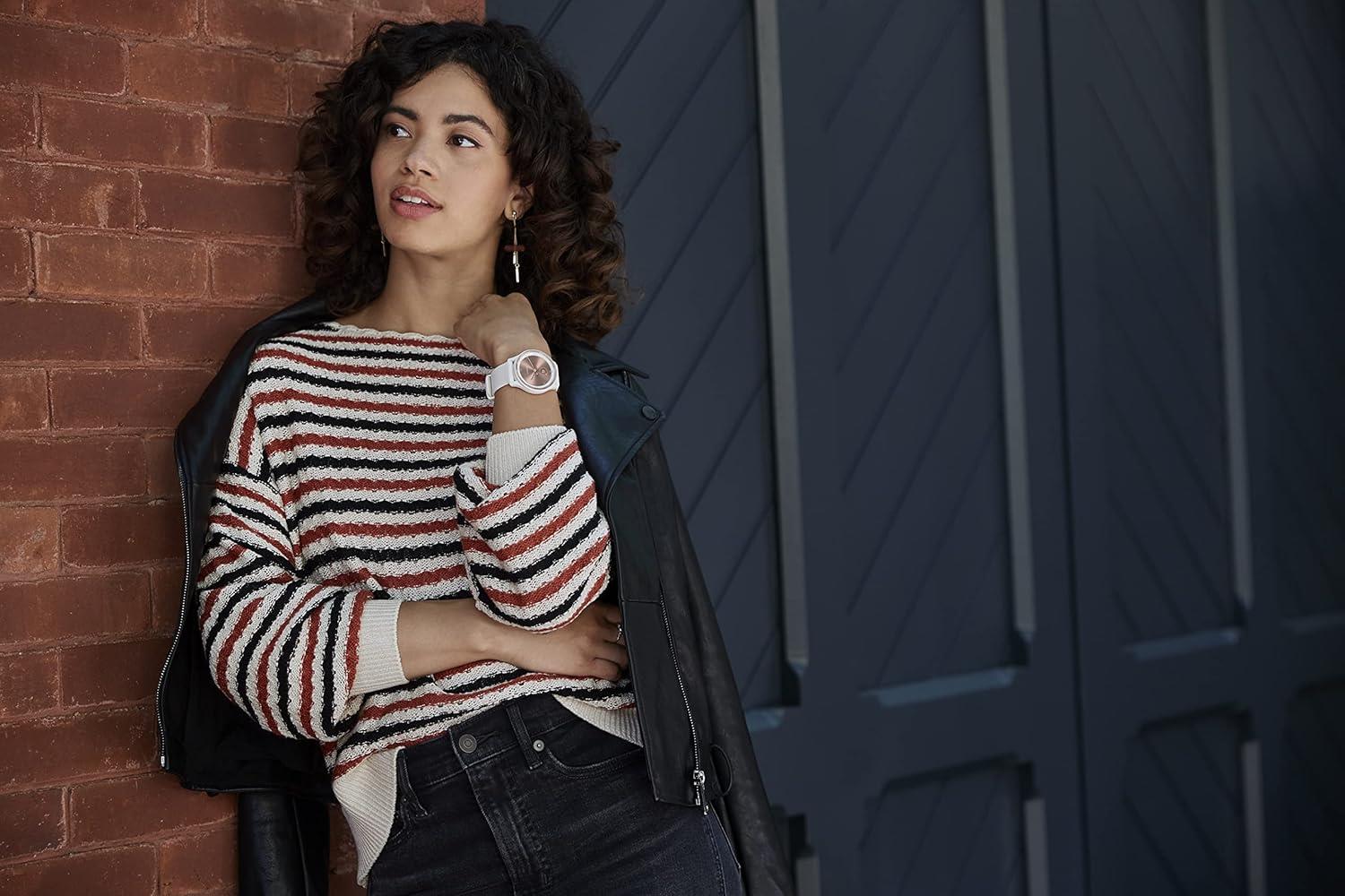 Garmin Vivomove Sport GPS Watch Activity Monitor Sport Tracking - Ivory