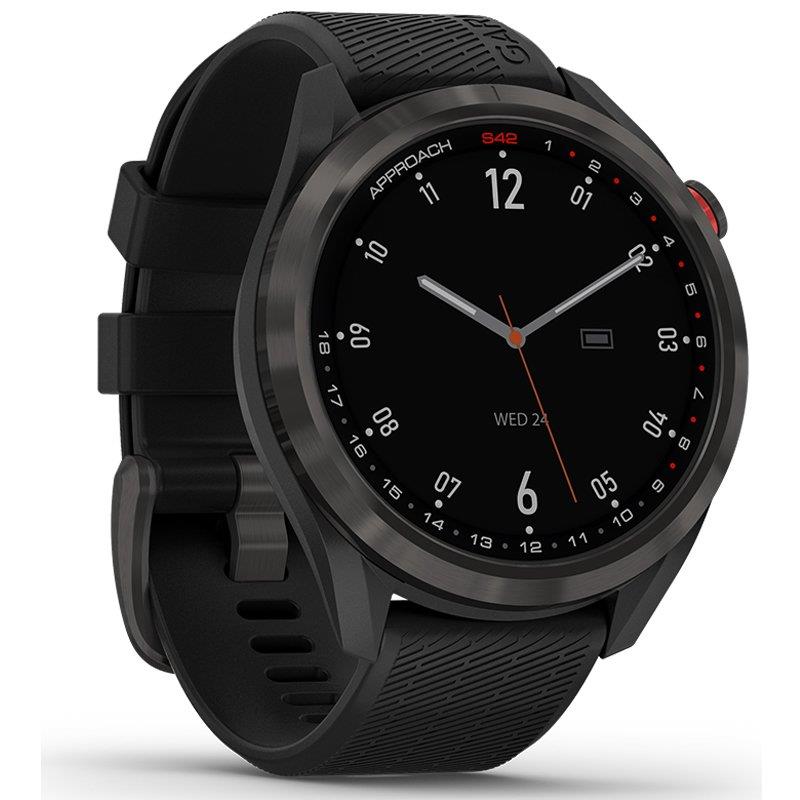 Garmin Approach S42 Golf Watch Sports GPS - Carbon Grey Newly Overhauled