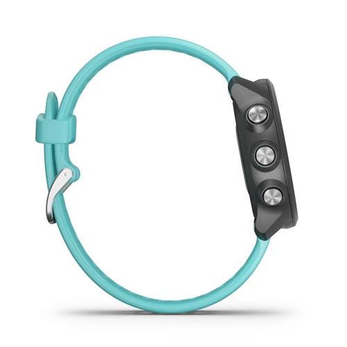 Garmin Forerunner 245 Music GPS Running Watch with Heart Rate Monitor - Aqua