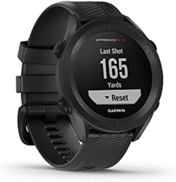Garmin Approach S12 Golf Watch GPS Activity Monitor Black - Newly Overhauled
