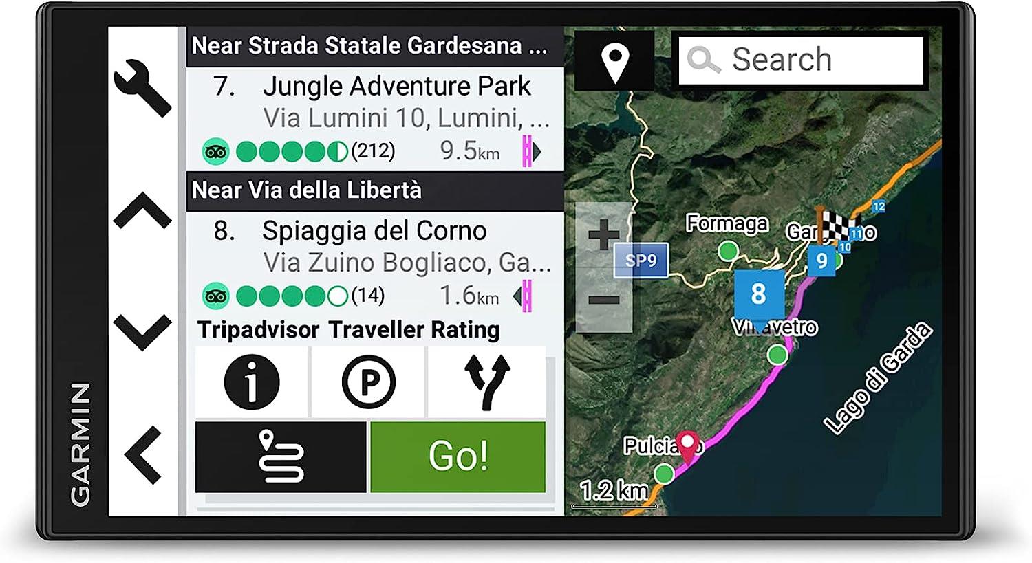 Garmin CamperVan MT-S UK & Europe Maps Traffic Camper Sat Nav Newly Overhauled