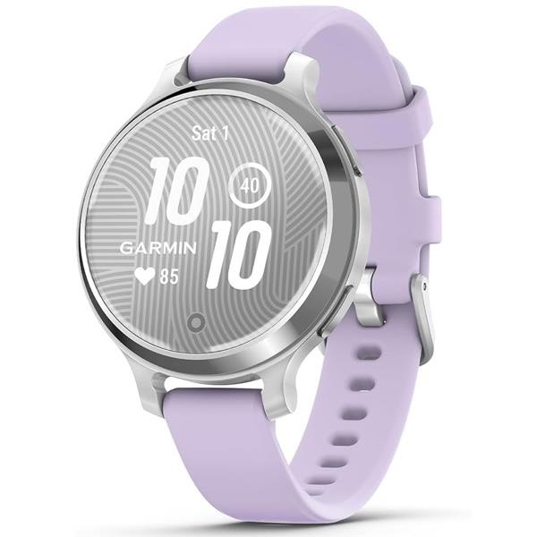 Garmin Lily 2 Active Smartwatch GPS Watch Jasmine Purple Activity Monitor - Silver