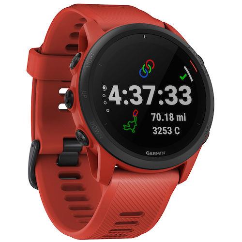 Garmin Forerunner 745 Multisport Smart Watch GPS Heart Rate Monitor - Magma Red