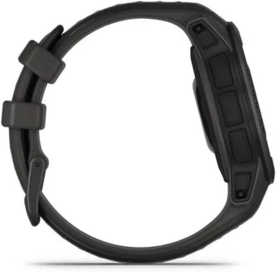 Garmin Instinct 2S Solar Rugged GPS Heart Rate Monitor Sports Watch - Graphite