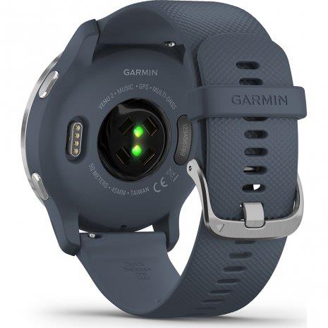 Garmin Venu 2 Smartwatch Heart Rate Monitor GPS Activity Watch AMOLED - Blue