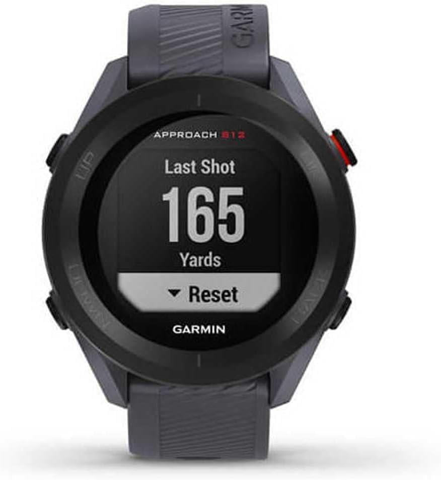 Garmin Approach S12 Golf Watch GPS Activity Monitor Golf Device - Granite Blue