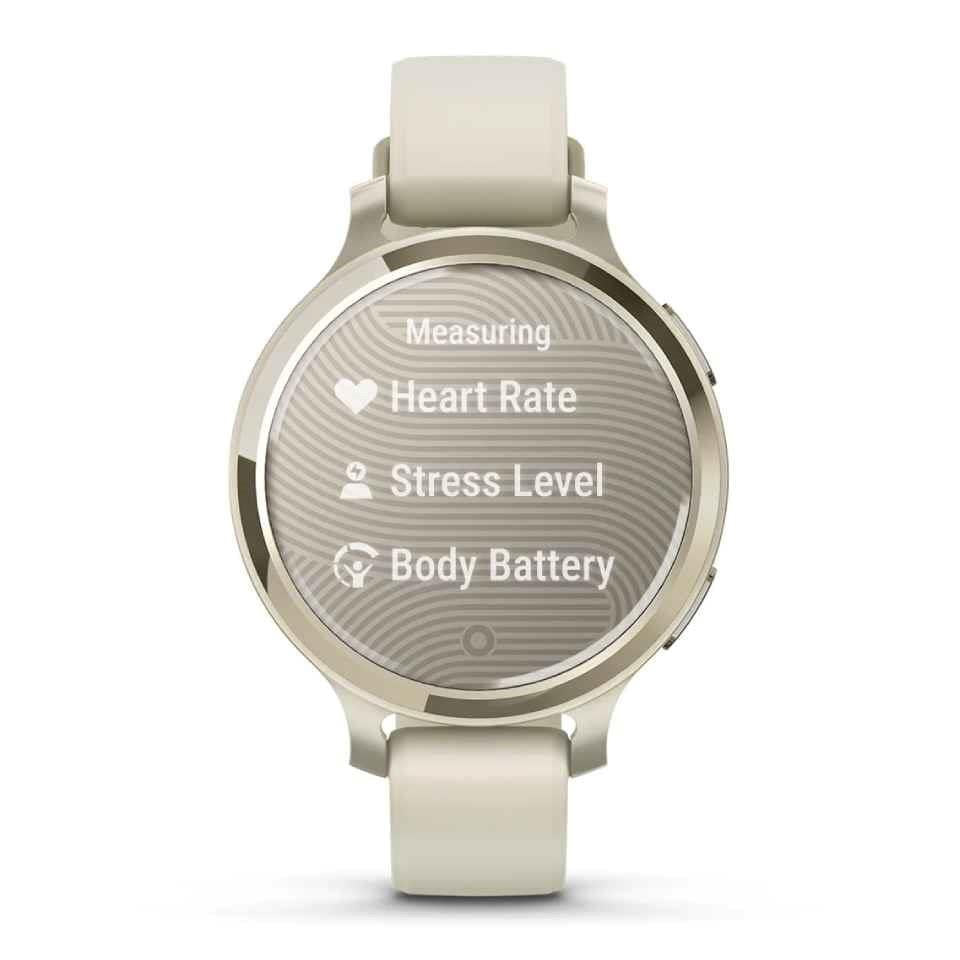 Garmin Lily 2 Active Smartwatch GPS Watch Lunar Gold Activity Monitor