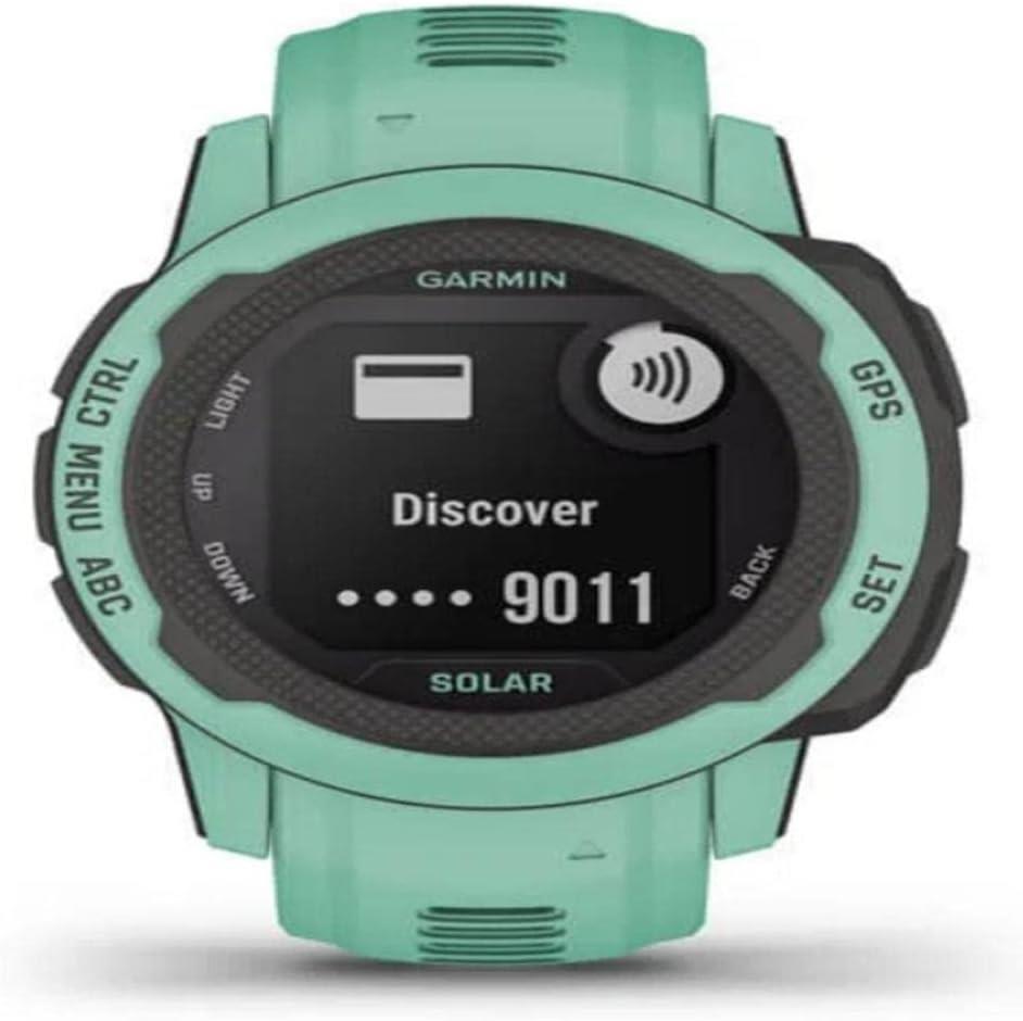 Garmin Instinct 2S Solar Rugged GPS Smartwatch Heart Rate Monitor Neo Tropic Newly Overhauled