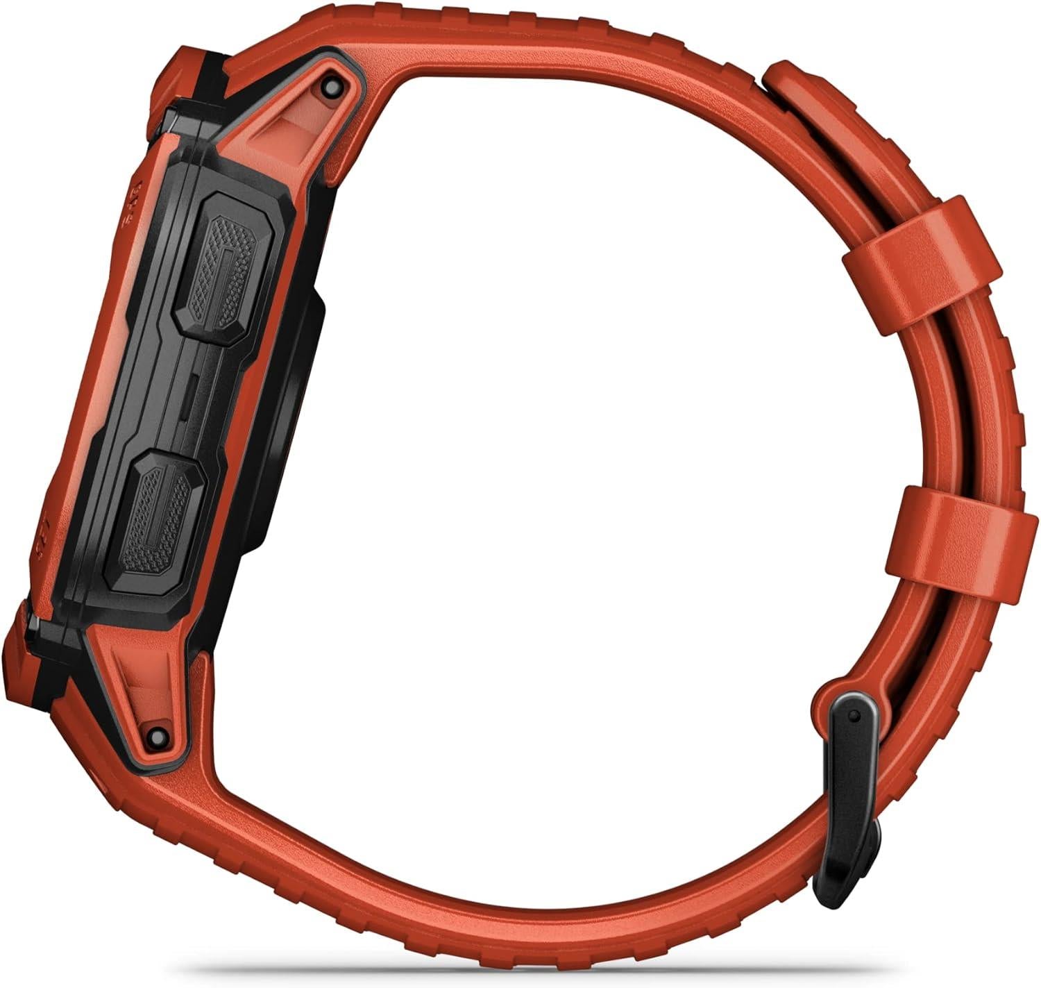Garmin Instinct 2X Solar Rugged GPS Smartwatch Sports Watch - Graphite Newly Overhauled