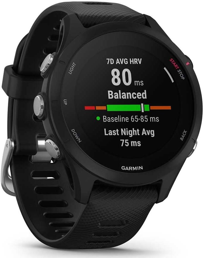 Garmin Forerunner 255s Music GPS Sports Watch Black Newly Overhauled