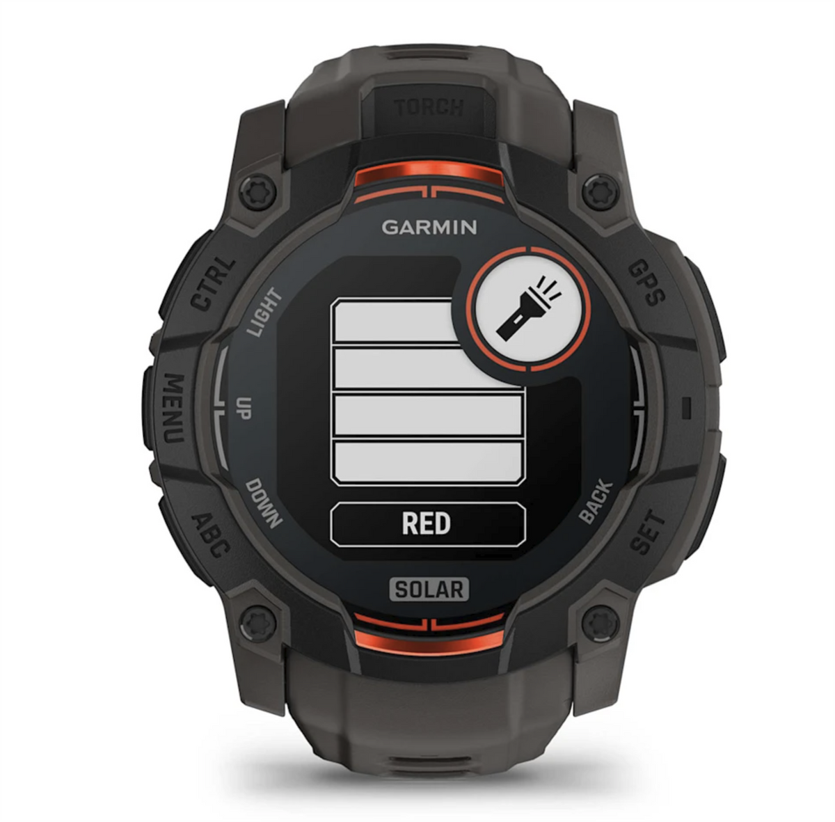 Garmin Instinct 3 Solar Rugged GPS Sports Watch AMOLED Screen 50mm - Black