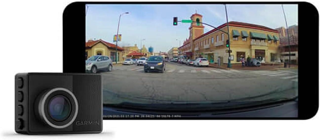 Garmin Dash Cam 57 Compact Dash Camera Full HD 1440p Newly Overhauled