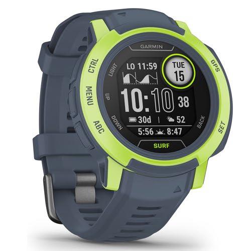 Garmin Instinct 2 Surf Edition GPS Smartwatch Heart Rate - Mavericks Newly Overhauled