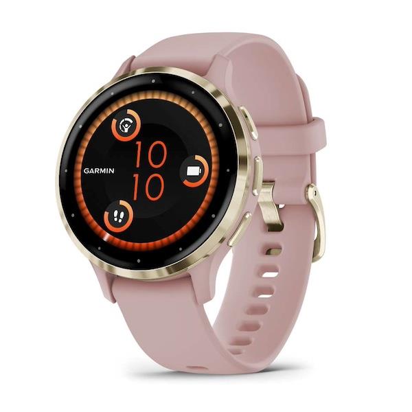 Garmin Venu 3s Music GPS Smartwatch Dust Rose Gold
