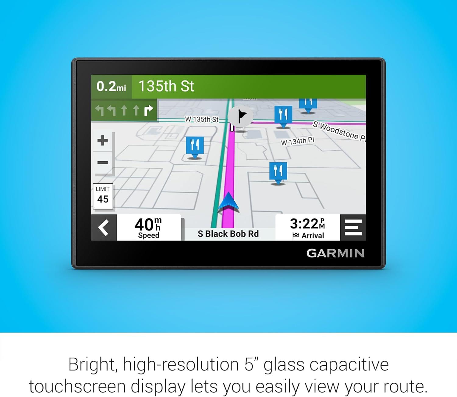 Garmin Drive 53 Sat Nav GPS Full UK & Europe Mapping and Traffic - Newly Overhauled