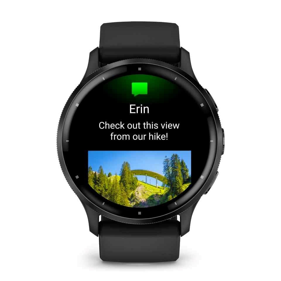 Garmin Venu 3 Slate Music GPS Smartwatch Steel Bezel - Black Newly Overhauled