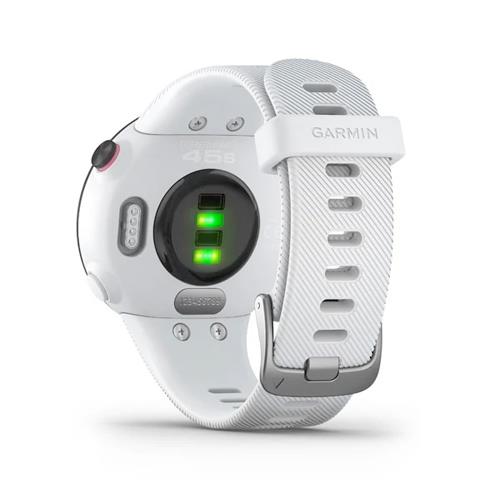 Garmin Forerunner 45s GPS Heart Rate Sports Running Watch White Newly Overhauled