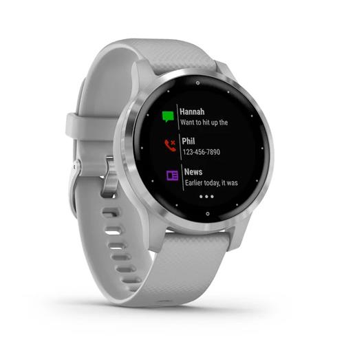 Garmin Vivoactive 4s Smartwatch GPS Sports Watch - Powder Grey
