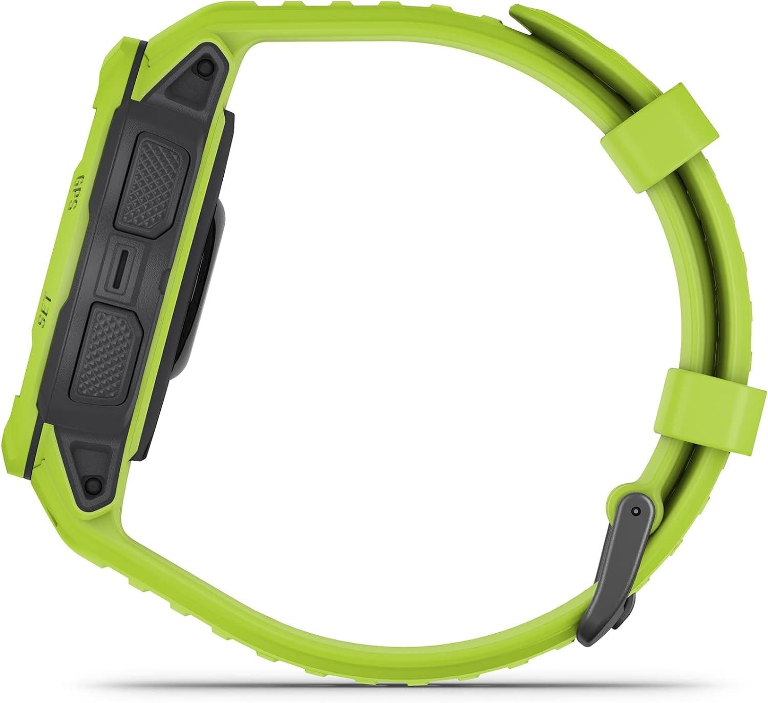 Garmin Instinct 2 Rugged GPS Watch HRM Electric Lime Newly Overhauled