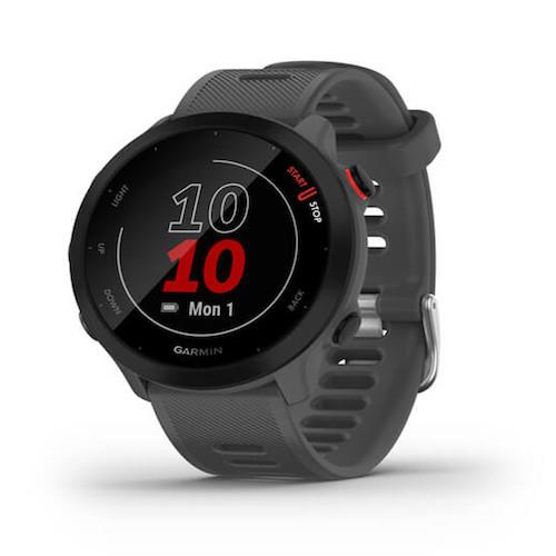 Garmin Forerunner 55 GPS Running Smartwatch Fitness Tracker - Grey Newly Overhauled