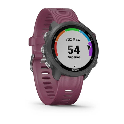 Garmin Forerunner 245 Heart Rate Monitor GPS Sports Running Smart Watch - Berry