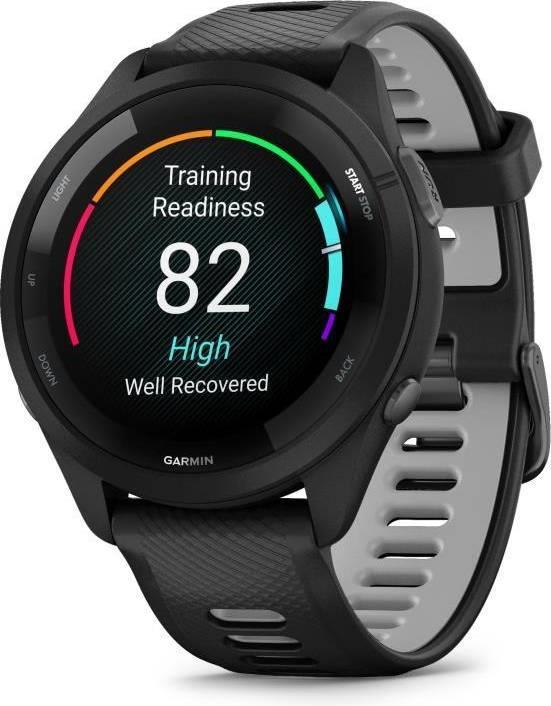 Garmin Forerunner 265 Music Running Smartwatch Heart Rate Monitor - Black