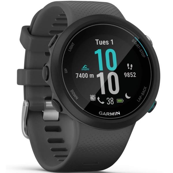Garmin Swim 2 Swimming Watch GPS Smart Watch for Swimmers Heart Rate Monitor - Black