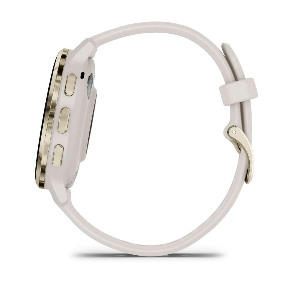 Garmin Venu 3s Music GPS Smartwatch Ivory Gold - Newly Overhauled