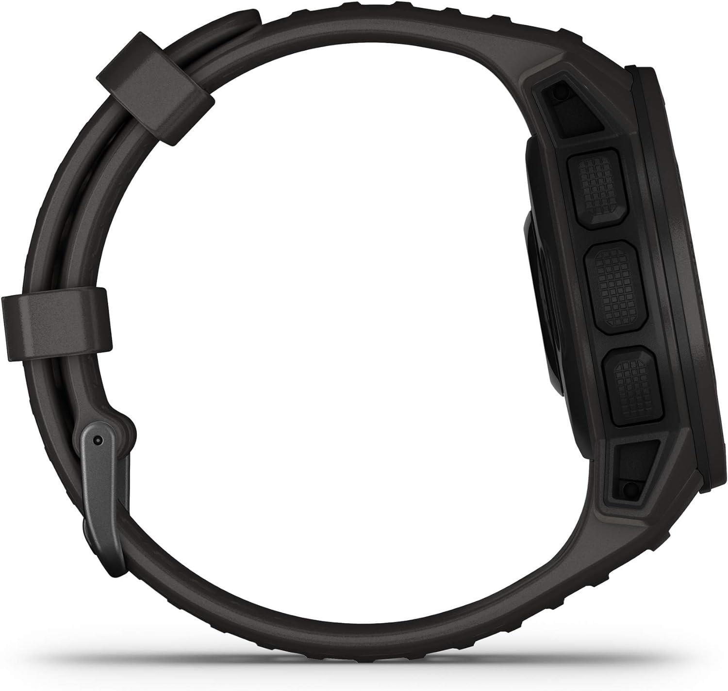 Garmin Instinct Solar Rugged Outdoor GPS Smartwatch Heart Rate Monitor Graphite