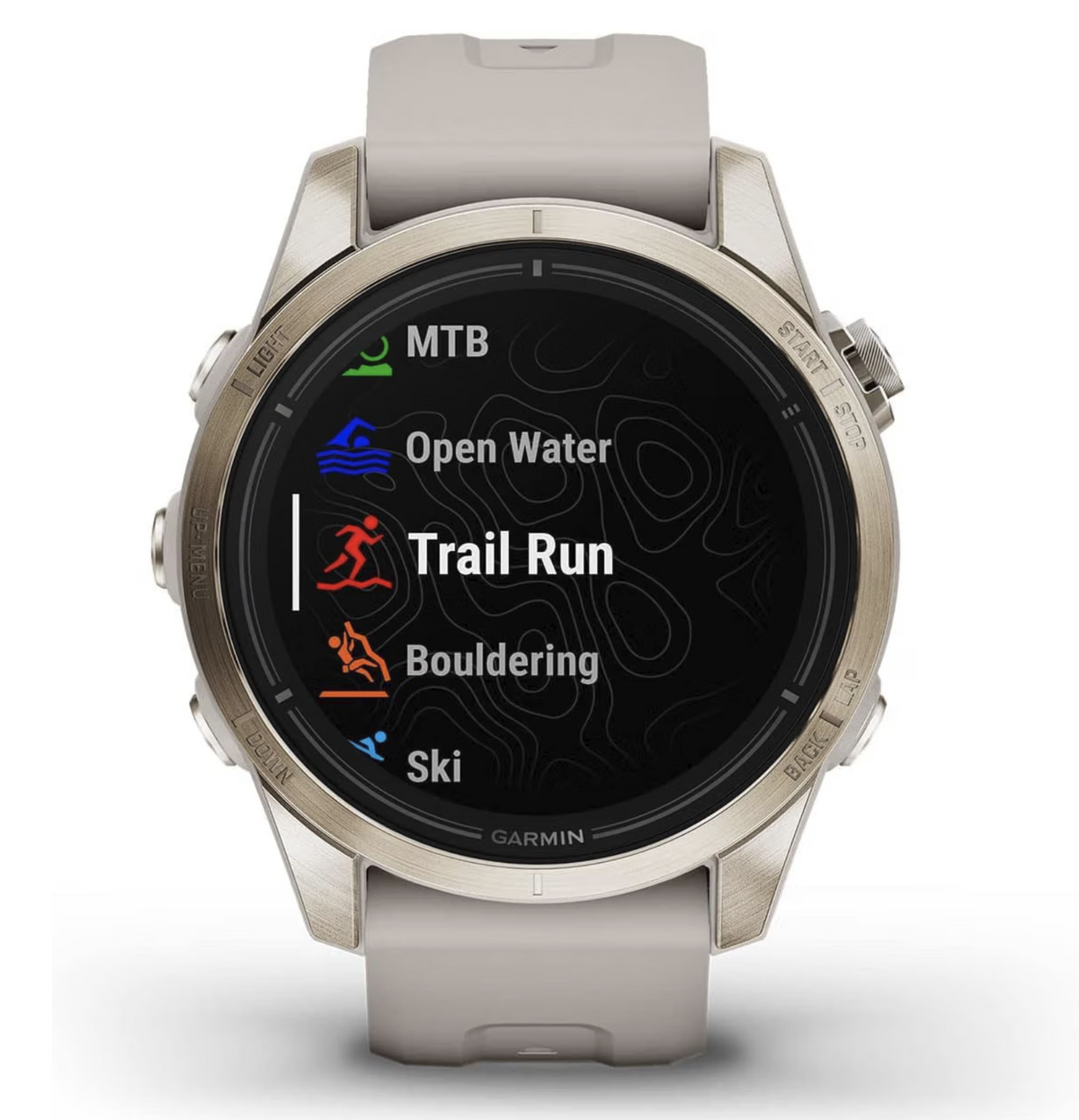 Garmin Epix PRO Gen 2 Sapphire Sport Watch 42mm - Light Sand Soft Gold
