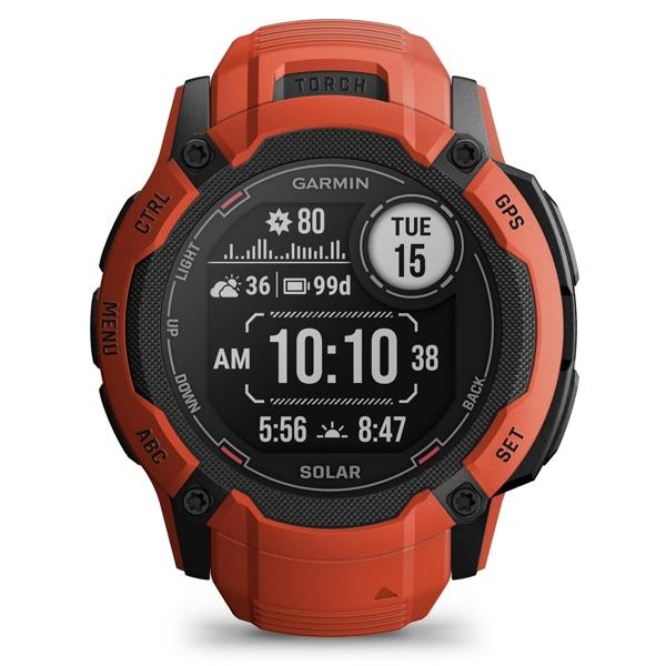 Garmin Instinct 2X Solar Rugged GPS Smartwatch Sports Watch - Graphite Newly Overhauled