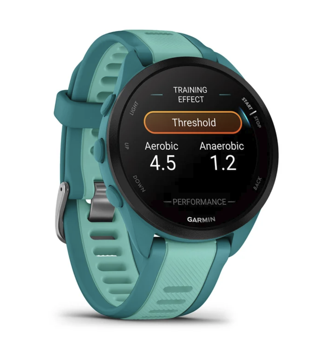 Garmin Forerunner 165 Music Running Smartwatch GPS Heart Rate - Turquoise
