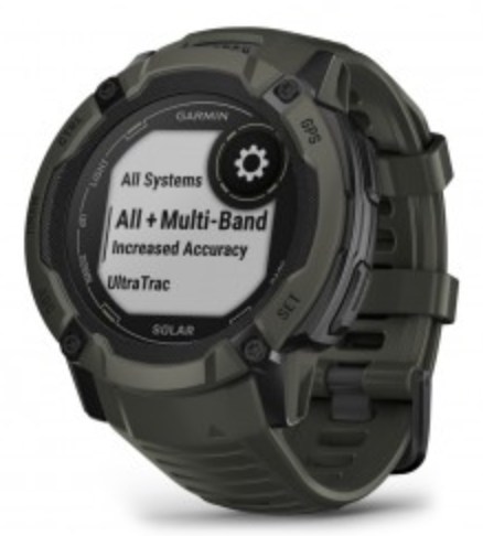 Garmin Instinct 2X Solar Rugged GPS Smartwatch Sports Watch - Moss Green