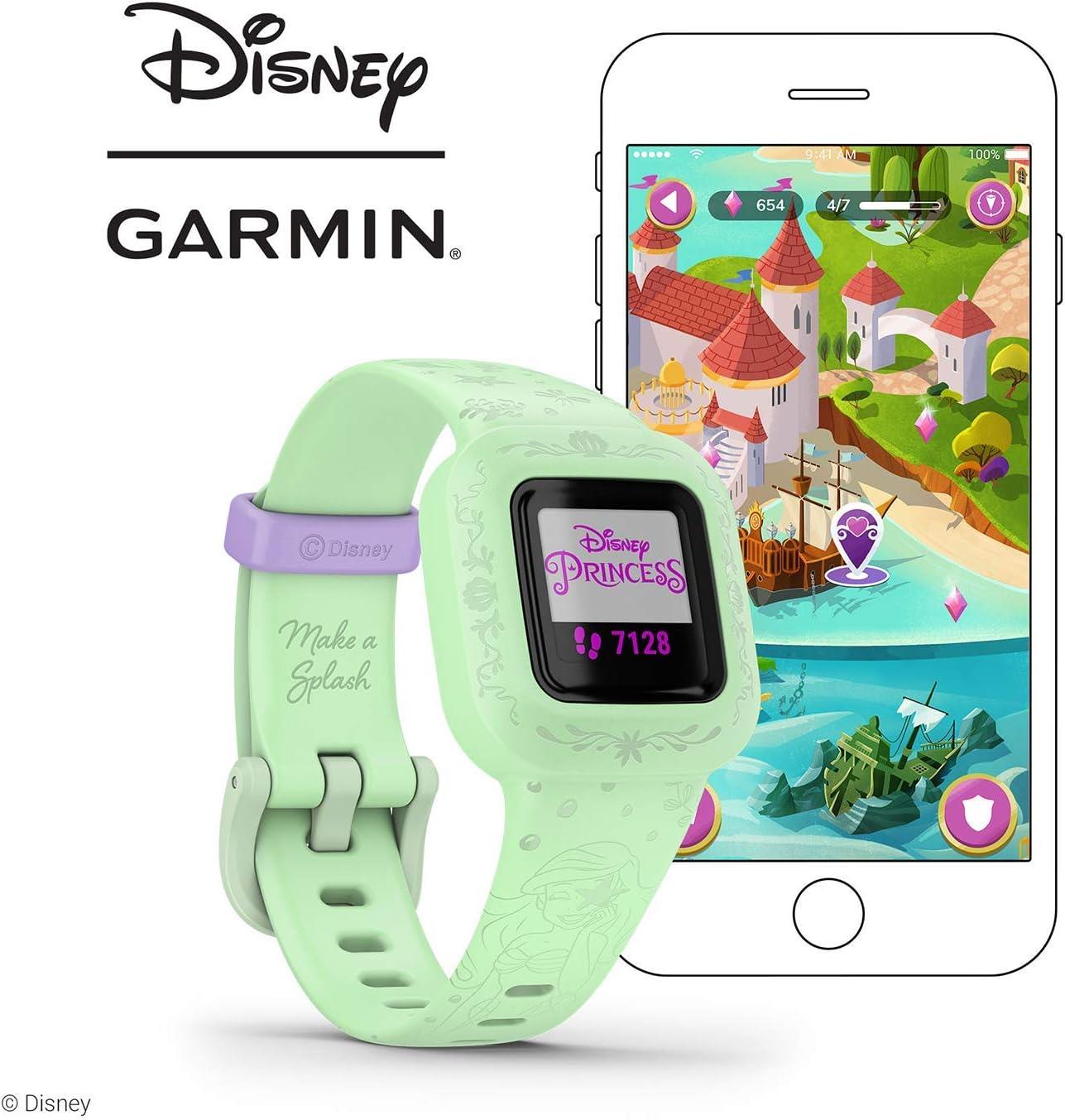 Garmin Vivofit Jr. 3 Fitness Tracker Kids Little Mermaid Newly Overhauled