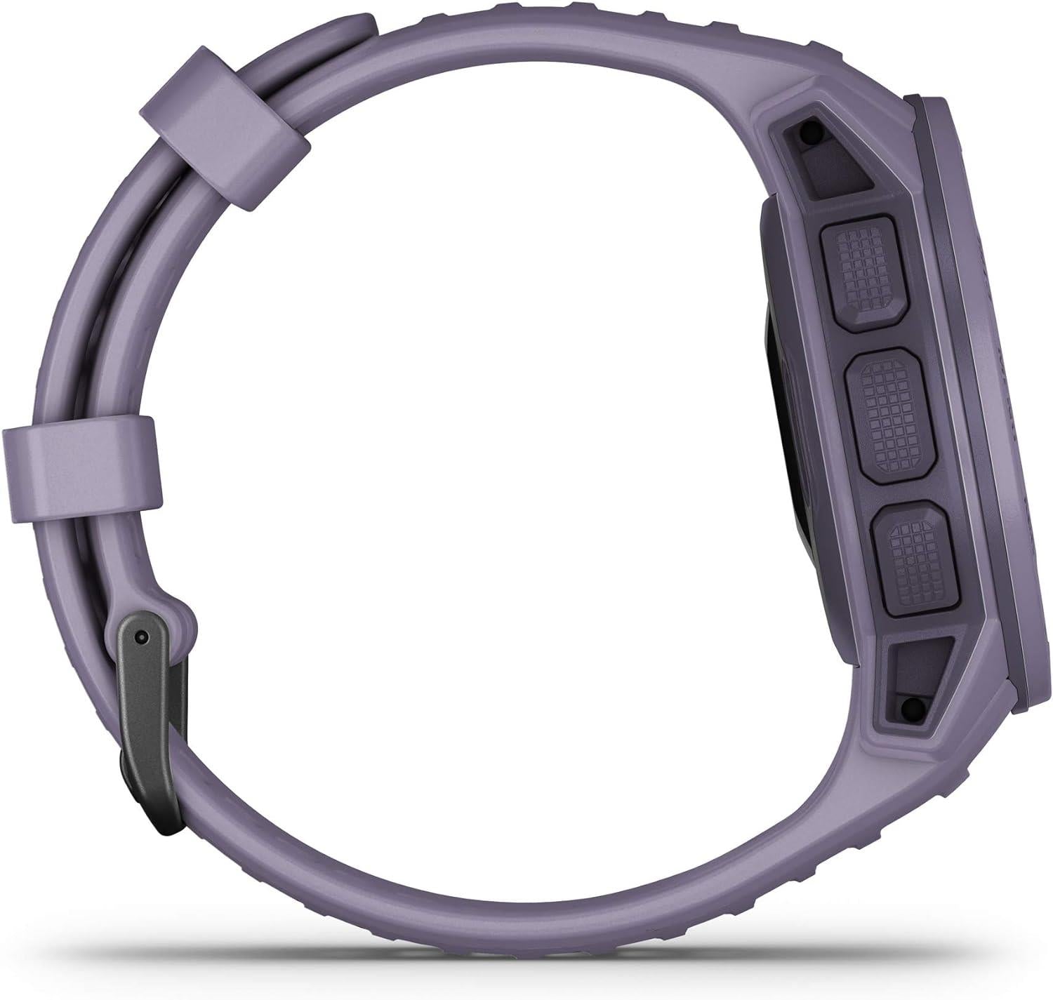 Garmin Instinct Solar Outdoor GPS Watch Orchid Newly Overhauled