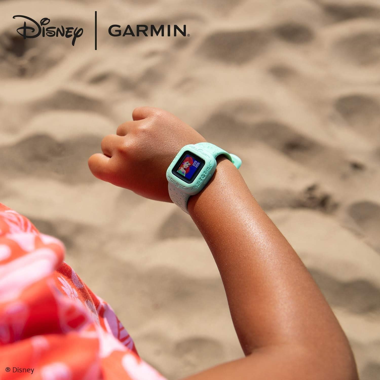 Garmin Vivofit Jr. 3 Fitness Tracker Kids Little Mermaid Newly Overhauled