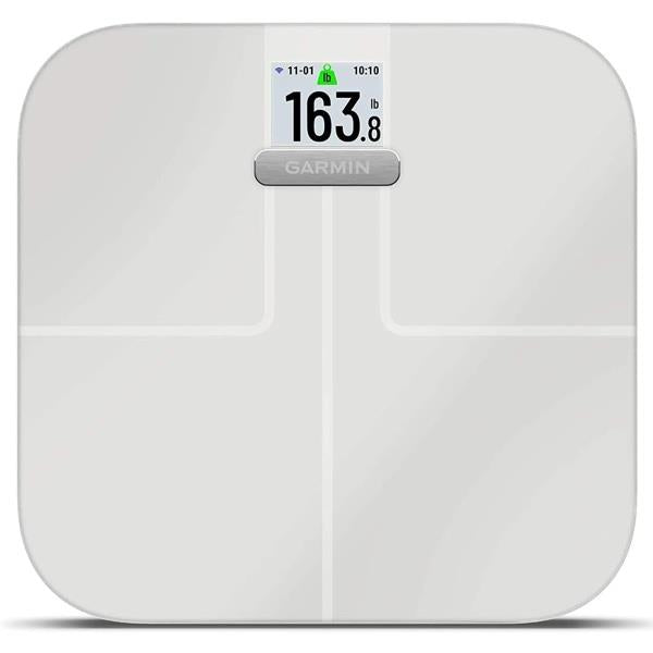 Garmin Index S2 Smart Bathroom Scale Body Weight Body Composition Scales - White