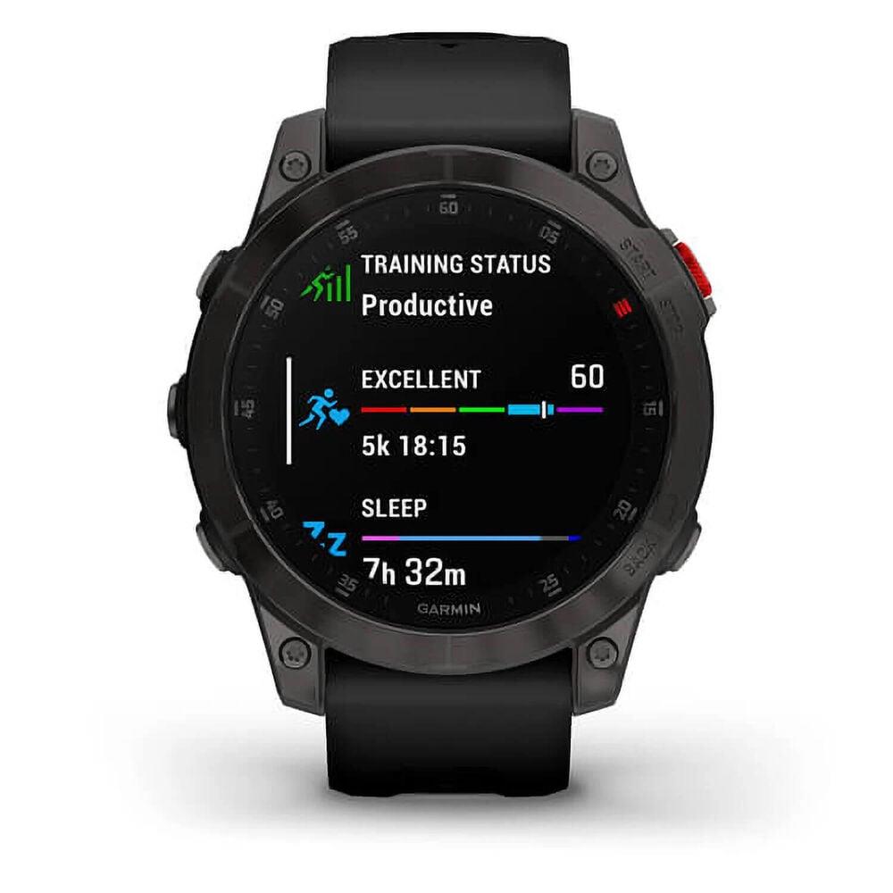 Garmin Epix Gen 2 Sapphire Titanium GPS Multi Sports Watch Heart Rate Monitor - Black