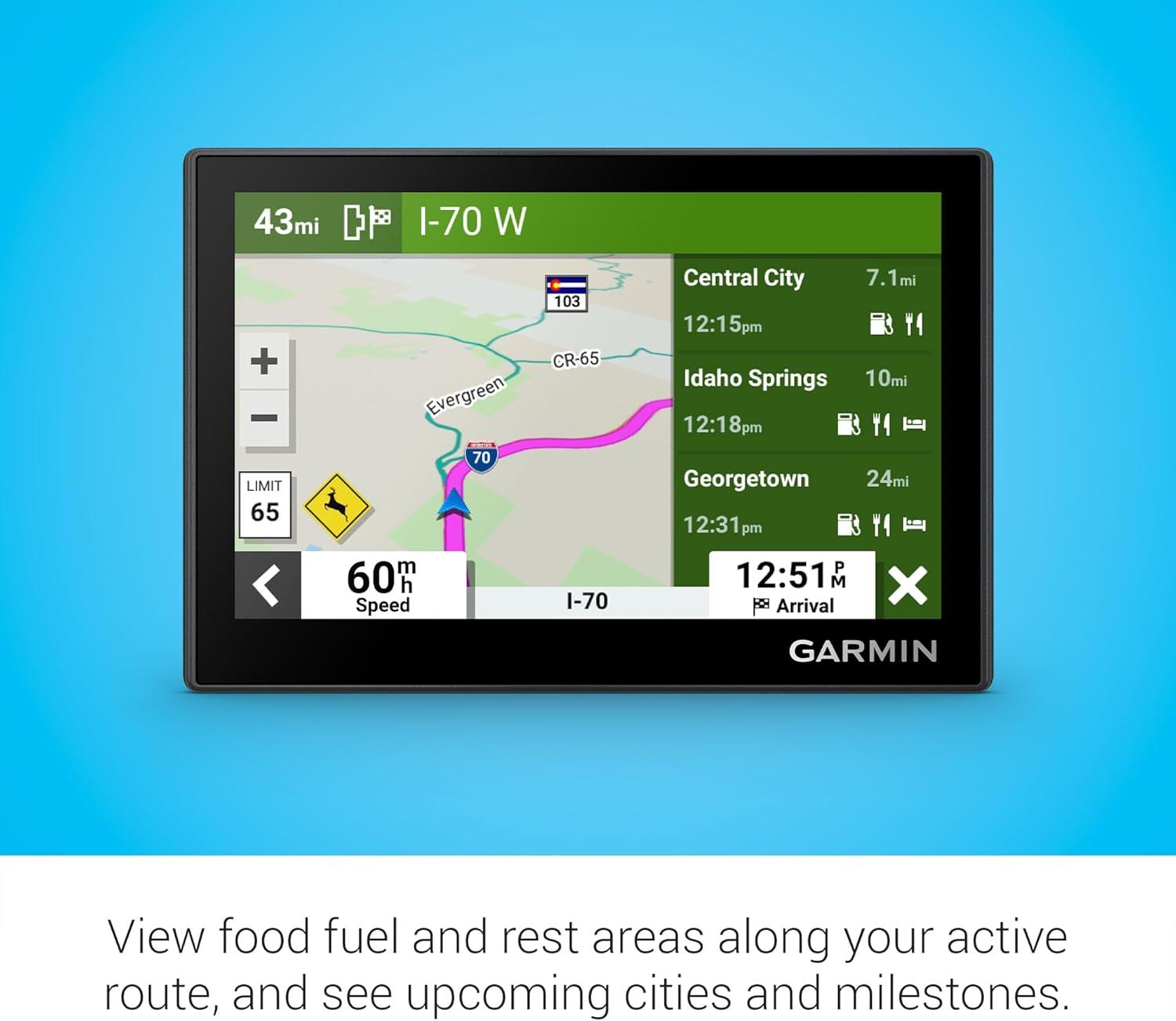Garmin Drive 53 Sat Nav GPS Full UK & Europe Mapping and Traffic - Newly Overhauled