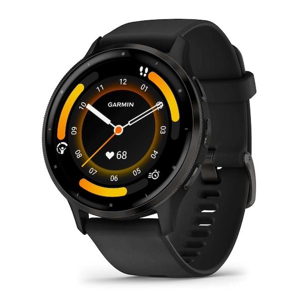 Garmin Venu 3 Slate Music GPS Smartwatch Steel Bezel - Black Newly Overhauled