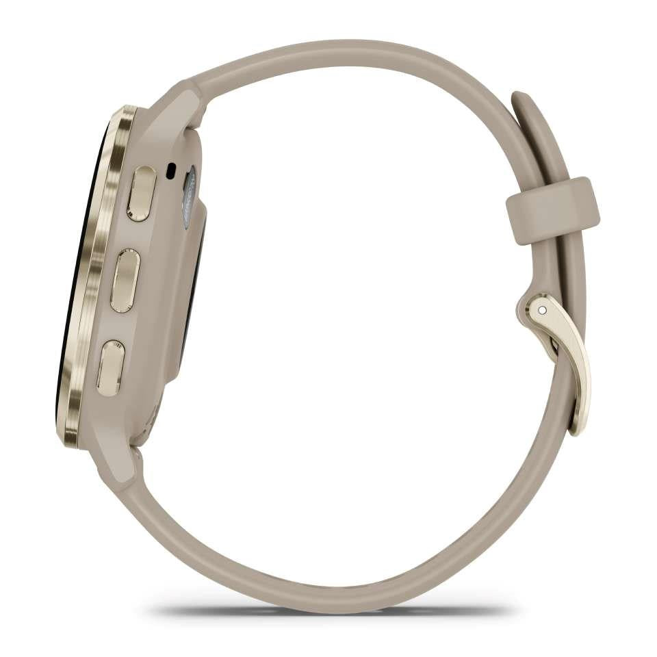 Garmin Venu 3s Music GPS Smartwatch French Grey Gold - Newly Overhauled