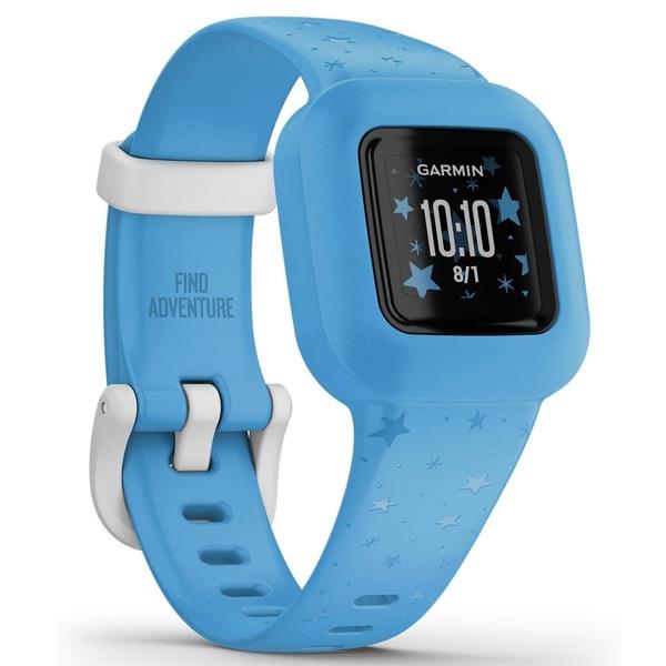 Garmin Vivofit Jr. 3 Fitness Tracker for Kids Junior 3 Blue Stars - Newly Overhauled