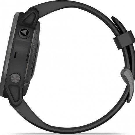 Garmin Fenix 6S Sapphire Carbon Grey DLC GPS Triathlon Watch - Newly Overhauled
