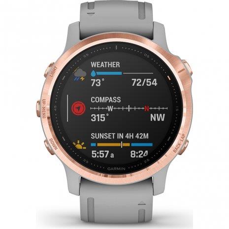 Garmin Fenix 6S Sapphire Rose Gold GPS Triathlon Sports Watch - Newly Overhauled