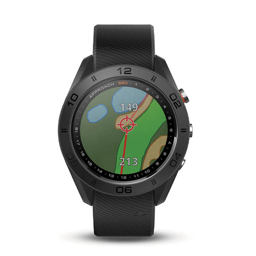 Garmin Approach S60 Golf Rangefinder GPS Golf Watch Black Newly Overhauled